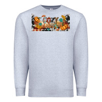 Heather Grey cozy vibes libbey glass Premium Sweatshirt - BundleAndBundleShop