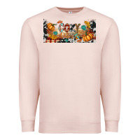 Pale Pink cozy vibes libbey glass Premium Sweatshirt - BundleAndBundleShop