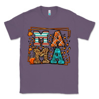 Lavender Fall Autumn Leopard Mama Classic Tee - LillyAllenDesigns