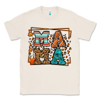 Natural Fall Autumn Leopard Mama Classic Tee - LillyAllenDesigns