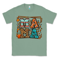 Sage Fall Autumn Leopard Mama Classic Tee - LillyAllenDesigns