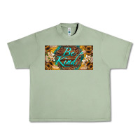 Oil Green be kind bees license plate Urban Heavy Tee - Artiststas