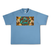 Pebble Blue be kind bees license plate Urban Heavy Tee - Artiststas