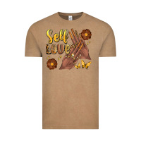 Vintage Coffee black woman self love nails Vintage Tee - Artiststas