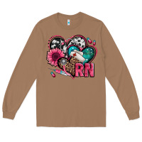 Toasted Coconut rn registered nurse hearts Long Sleeve Tee - Jasminsmagicworld