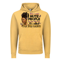 Vintage Mustard you can mute people in real life too it's called b Vintage Hoodie - Artiststas