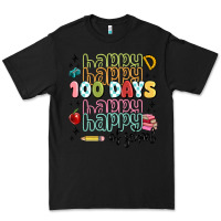 Black 100 days of school Premium Tee - MaliasSmallBusiness