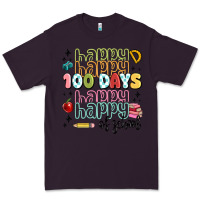 Plum 100 days of school Premium Tee - MaliasSmallBusiness