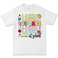 White 100 days of school Premium Tee - MaliasSmallBusiness