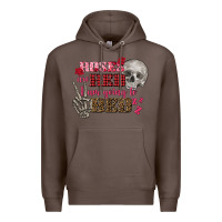 Coffee Valentine's Day roses are red i am going to bed Premium Hoodie - FaDigitalArtStudio