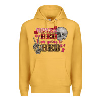 Mustard Valentine's Day roses are red i am going to bed Premium Hoodie - FaDigitalArtStudio