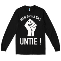 Black Bad Spellers Long Sleeve Tee - Bettercallsaul