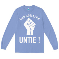 Colony Blue Bad Spellers Long Sleeve Tee - Bettercallsaul