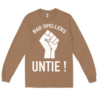 Toasted Coconut Bad Spellers Long Sleeve Tee - Bettercallsaul