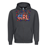 Smoke all american girl doodle letters Zipper Hoodie - CowCowDesign