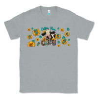 Heather Grey Coffee Then Cows Classic Tee - LillyAllenDesigns