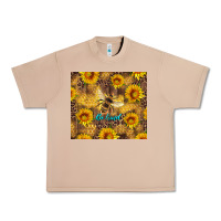Burro be kind bee and sunflowers Urban Heavy Tee - Artiststas