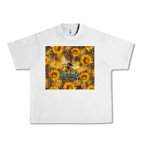Lunar Rock be kind bee and sunflowers Urban Heavy Tee - Artiststas
