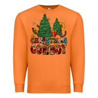 Carrot christmas cowboy Premium Sweatshirt - FaDigitalArtStudio
