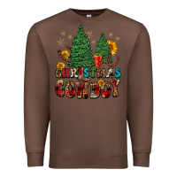 Chestnut christmas cowboy Premium Sweatshirt - FaDigitalArtStudio