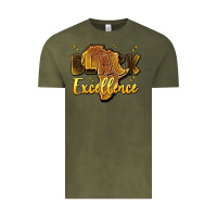 Vintage Olive black excellence Vintage Tee - Artiststas