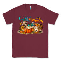 Burgundy Fall Cutest Pumpkin In The Patch Classic Tee - LillyAllenDesigns