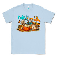 Dusty Blue Fall Cutest Pumpkin In The Patch Classic Tee - LillyAllenDesigns