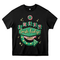 Black irish lodge vacant Heavy Core Tee - MaliasSmallBusiness