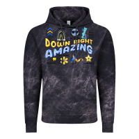 Cloud Black down right amazing Vintage Hoodie - Artiststas