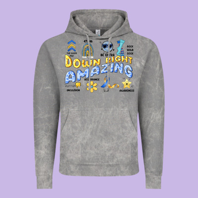 Down Right Amazing Vintage Hoodie Designed By Artiststas