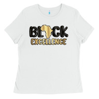 White black excellence Ladies Tee - MaliasSmallBusiness