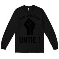 Black Bad Spellers Long Sleeve Tee - Bettercallsaul