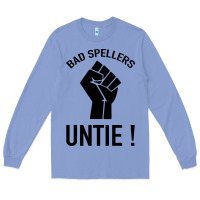 Colony Blue Bad Spellers Long Sleeve Tee - Bettercallsaul