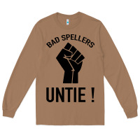 Toasted Coconut Bad Spellers Long Sleeve Tee - Bettercallsaul