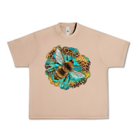 Burro leopard honeycomb with bee Urban Heavy Tee - Artiststas
