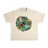 Sandshell leopard honeycomb with bee Urban Heavy Tee - Artiststas