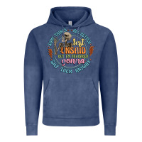 Vintage Denim some things are better left unsaid Vintage Hoodie - Artiststas
