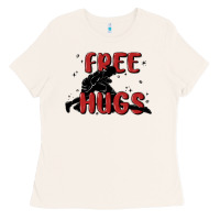 Bone free hugs Ladies Tee - MaliasSmallBusiness