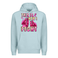 Blue Mist This is how i fight Premium Hoodie - FaDigitalArtStudio