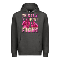Charcoal Heather This is how i fight Premium Hoodie - FaDigitalArtStudio