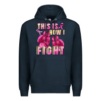 Navy This is how i fight Premium Hoodie - FaDigitalArtStudio