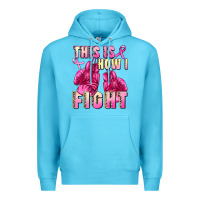 Ocean Blue This is how i fight Premium Hoodie - FaDigitalArtStudio