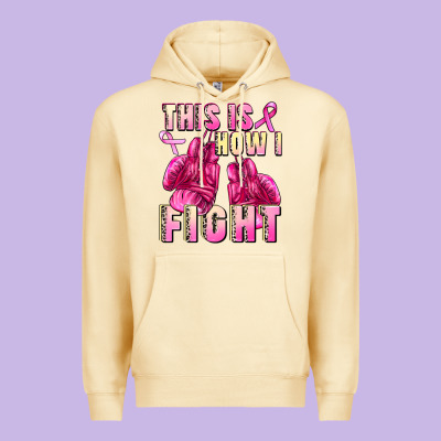 This Is How I Fight Premium Hoodie Designed By Fadigitalartstudio