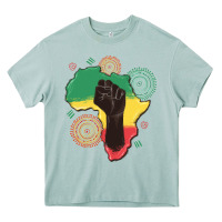 Arona africa map Heavy Core Tee - MaliasSmallBusiness