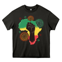 Asphalt africa map Heavy Core Tee - MaliasSmallBusiness