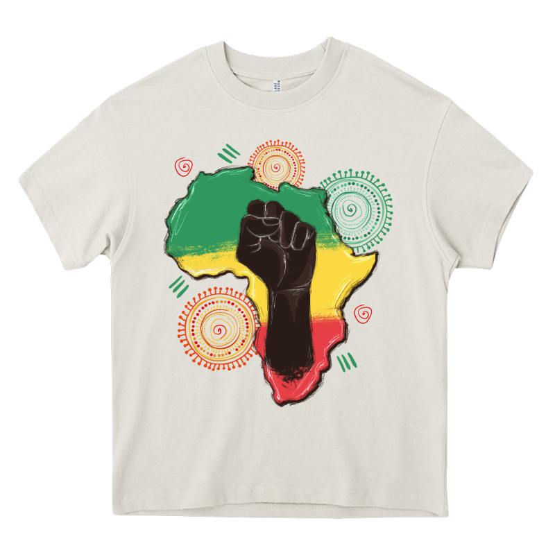 Africa Map Heavy Core Tee by MaliasSmallBusiness | Teevron