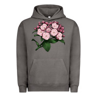 Pigment Tornado Mountain Laurel Flower Illustrations Urban Hoodie - LillyAllenDesigns