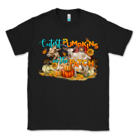 Black Cutest Pumpkin In The Patch Classic Tee - LillyAllenDesigns