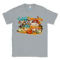 Heather Grey Cutest Pumpkin In The Patch Classic Tee - LillyAllenDesigns