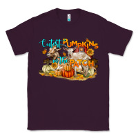 Plum Cutest Pumpkin In The Patch Classic Tee - LillyAllenDesigns